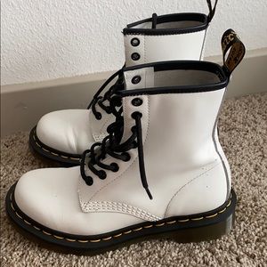 white doc martens